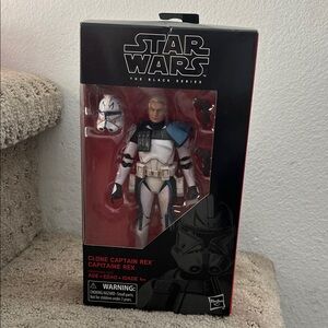 Star Wars Clone Captain Rex Collector Box - Black, Red & White